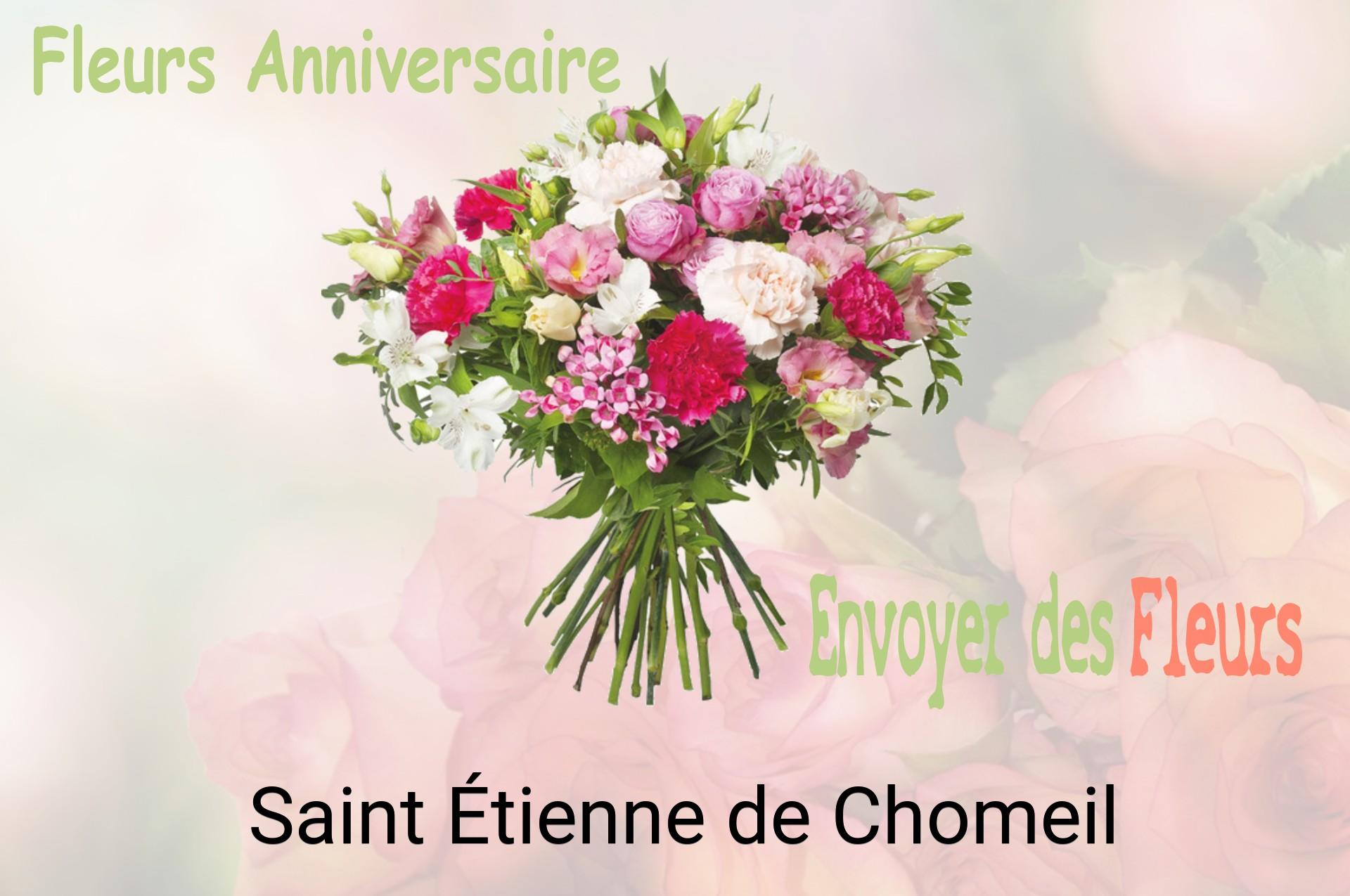 Bouquet de fleurs d’anniversaire livré à Saint-Étienne-de-Chomeil