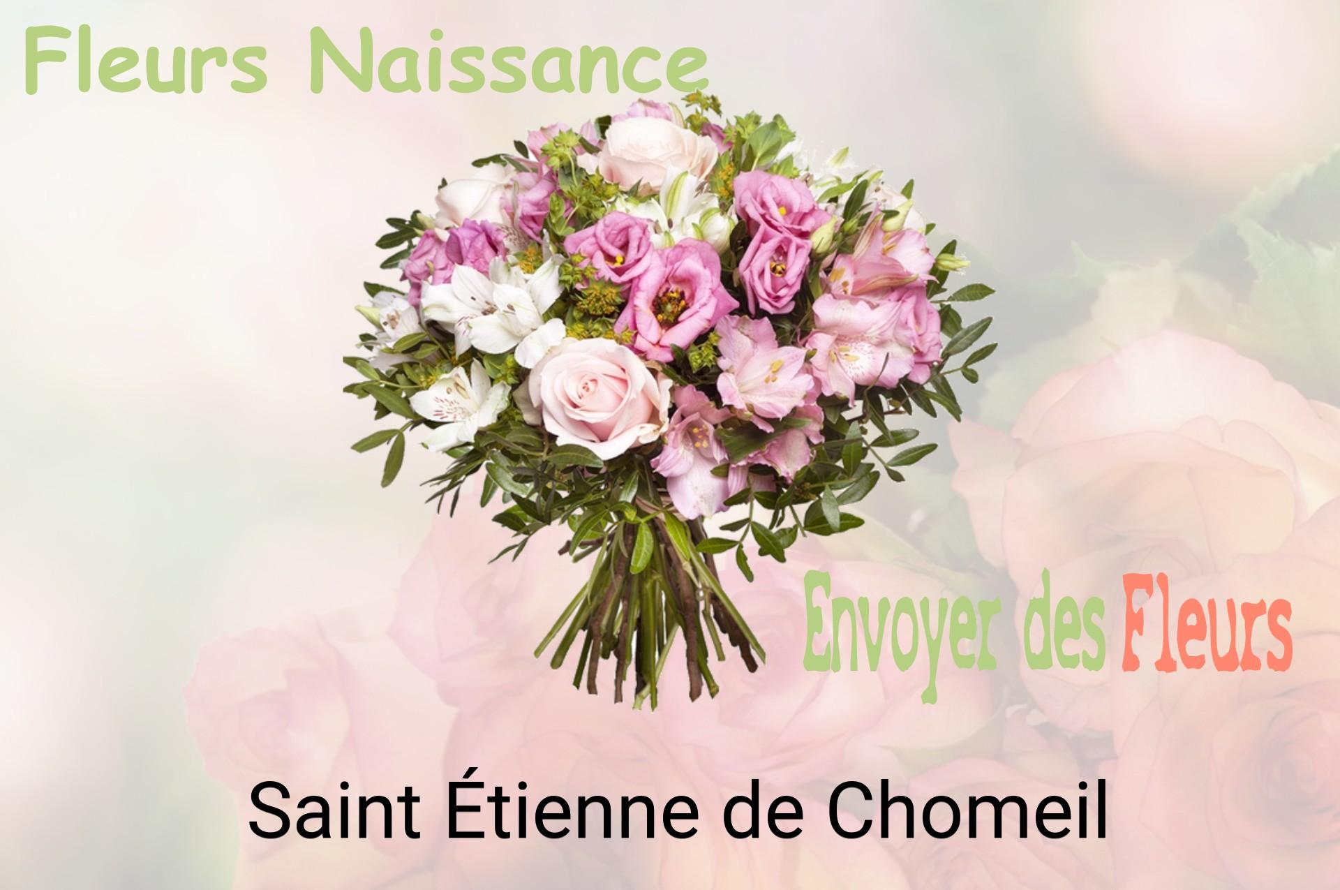 Bouquet de fleurs de naissance livré à Saint-Étienne-de-Chomeil
